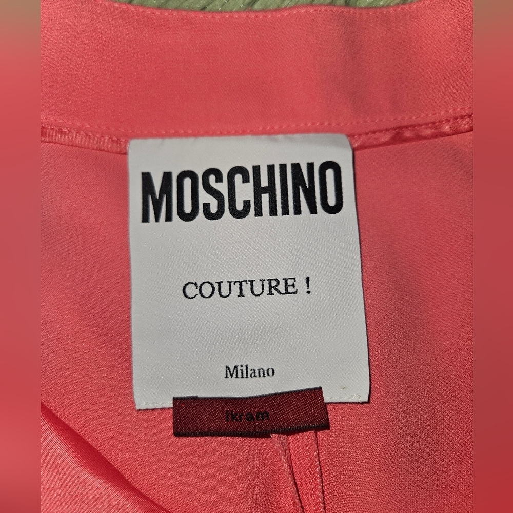 Moschino Ikram Aeffe Spa Women Trousers Pants Size 4 - Picture 12 of 14